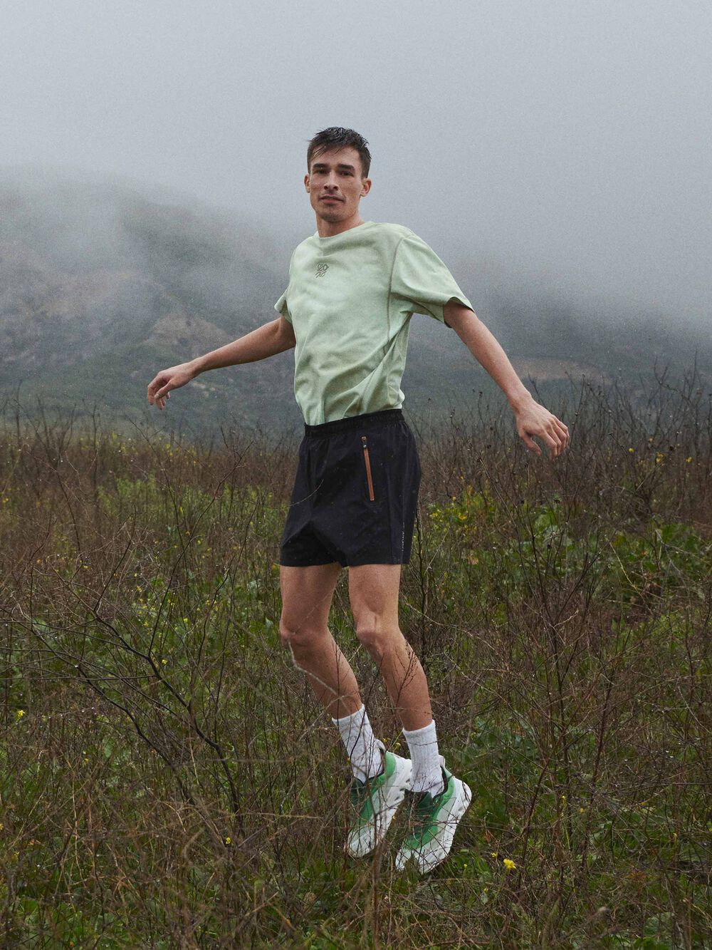 On running menswear