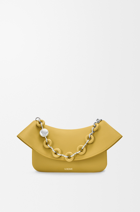 LOEWE Medium Ola bag in smooth calfskin Ginger